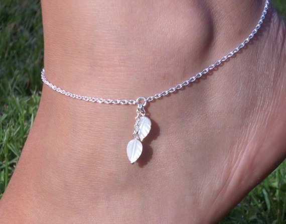 925 bracelete de prata/corrente de lenço com madrepérola