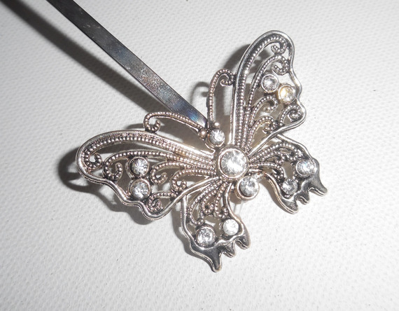 Colar original de borboleta de cristal Swarovski