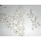 Conjunto Colar Ceremonial com padrão arabesco e flores com cristal Swarovski
