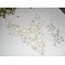 Conjunto Colar Ceremonial com padrão arabesco e flores com cristal Swarovski