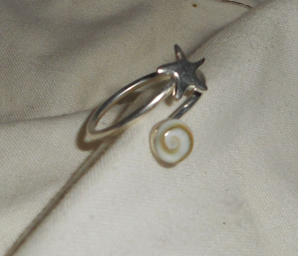 Anel Original 925 Sterling Silver Ring com Nota Musical St. Lucia Eye 