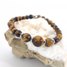 Pulseira de pedra ocular de Tigre 