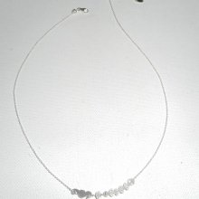 925 colar de gargantilha de prata com pequeno cavalo marinho e contas de cristal